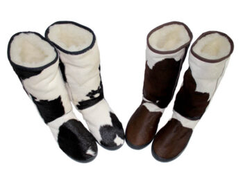 cow skin uggs