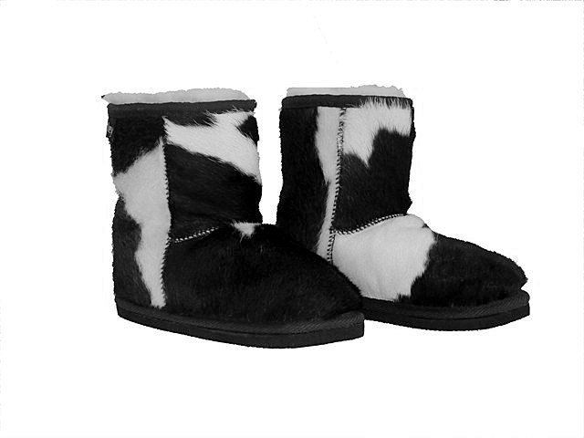 Kids Calfskin Ugg Boots The Cowhide Company